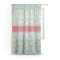 Rubber Duckies & Flowers Sheer Curtain With Window and Rod