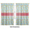 Rubber Duckies & Flowers Sheer Curtains