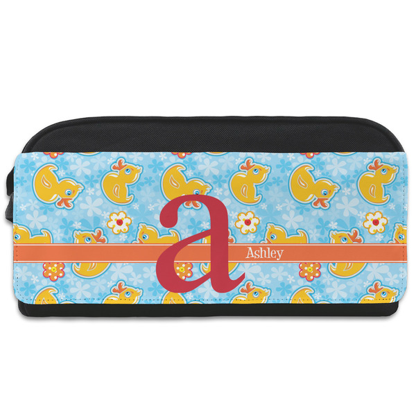 Custom Rubber Duckies & Flowers Shoe Bag (Personalized)