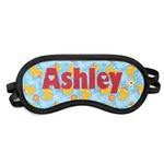Rubber Duckies & Flowers Sleeping Eye Mask (Personalized)