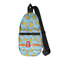 Rubber Duckies & Flowers Sling Bag - Front View