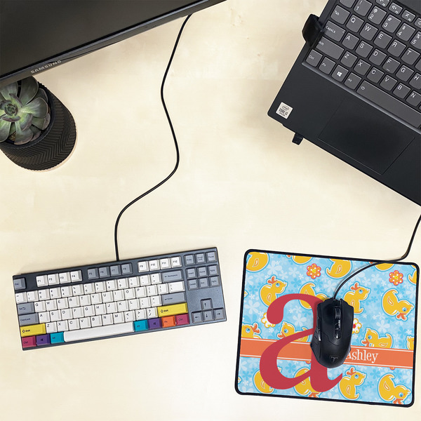 Rubber Duckies & Flowers Small Gaming Mats - LIFESTYLE