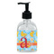Rubber Duckies & Flowers Glass Soap & Lotion Bottle - Single Bottle (Personalized)
