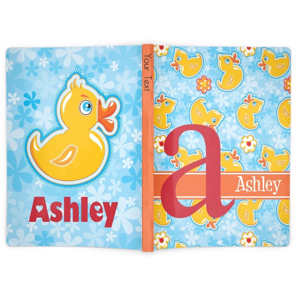 Rubber Duckies & Flowers Soft Cover Journal - Apvl
