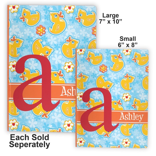 Rubber Duckies & Flowers Soft Cover Journal - Compare