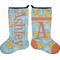 Rubber Duckies & Flowers Stocking - Double-Sided - Approval