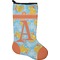 Rubber Duckies & Flowers Holiday Stocking - Single-Sided - Neoprene (Personalized)