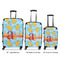 Rubber Duckies & Flowers Suitcase Set 1 - APPROVAL