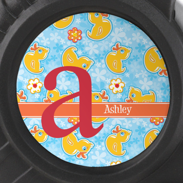 Rubber Duckies & Flowers Tape Measure - 25ft - detail