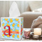 Rubber Duckies & Flowers Tissue Box - LIFESTYLE