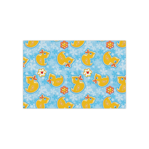 Custom Rubber Duckies & Flowers Tissue Paper Sheets - Small - Heavyweight