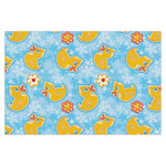 Rubber Duckies & Flowers Tissue Paper Sheets - X-Large - Heavyweight