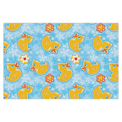 Rubber Duckies & Flowers Tissue Paper Sheets - X-Large - Heavyweight