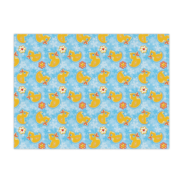 Custom Rubber Duckies & Flowers Tissue Paper Sheets - Large - Lightweight