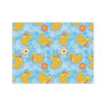 Rubber Duckies & Flowers Tissue Paper Sheets - Medium - Lightweight
