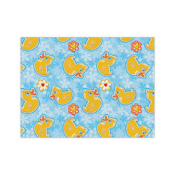 Rubber Duckies & Flowers Tissue Paper Sheets - Medium - Lightweight