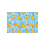 Rubber Duckies & Flowers Tissue Paper Sheets - Small - Lightweight