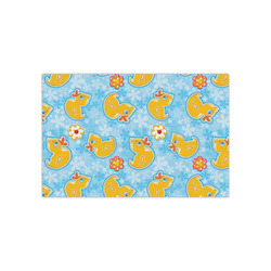 Rubber Duckies & Flowers Small Tissue Papers Sheets - Lightweight