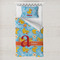 Rubber Duckies & Flowers Toddler Bedding