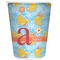Rubber Duckies & Flowers Waste Basket (Personalized)