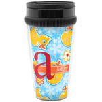 Rubber Duckies & Flowers Acrylic Travel Mug without Handle (Personalized)