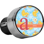 Rubber Duckies & Flowers USB Car Charger (Personalized)
