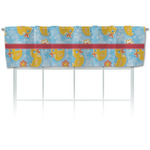 Rubber Duckies & Flowers Valance
