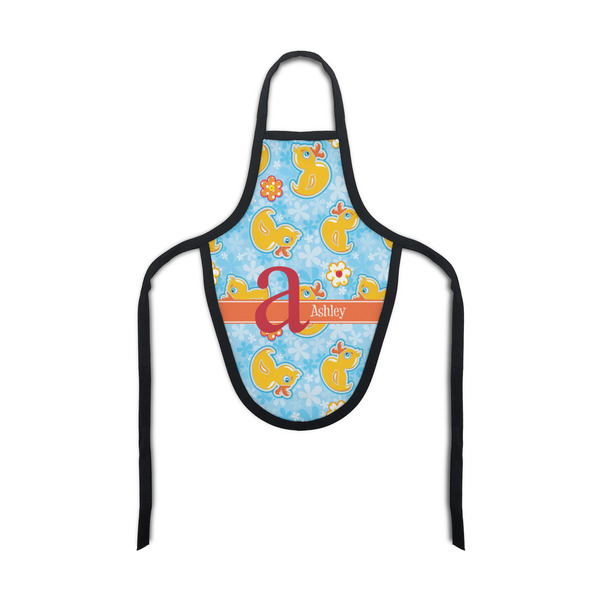 Custom Rubber Duckies & Flowers Bottle Apron (Personalized)