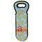 Rubber Duckies & Flowers Wine Tote Bag (Personalized)