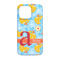 Rubber Duckies & Flowers iPhone 13 Case - Back