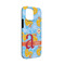 Rubber Duckies & Flowers iPhone 13 Mini Tough Case - Angle
