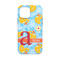 Rubber Duckies & Flowers iPhone 13 Mini Tough Case - Back