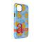 Rubber Duckies & Flowers iPhone 14 Pro Tough Case - Angle