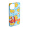 Rubber Duckies & Flowers iPhone 15 Case - Angle