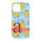 Rubber Duckies & Flowers iPhone 15 Case - Back
