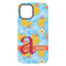 Rubber Duckies & Flowers iPhone 15 Pro Max Tough Case - Back