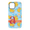 Rubber Duckies & Flowers iPhone 15 Tough Case - Back