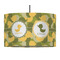 Rubber Duckie Camo 12" Drum Pendant Lamp - Fabric (Personalized)