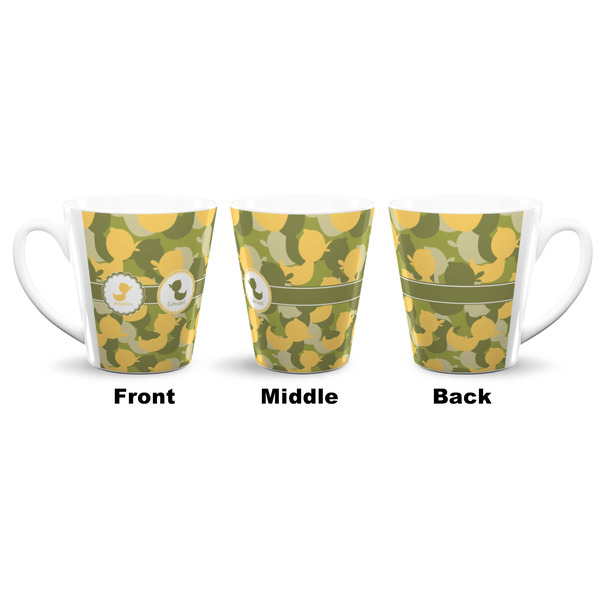 Rubber Duckie Camo 12 Oz Latte Mug - Approval