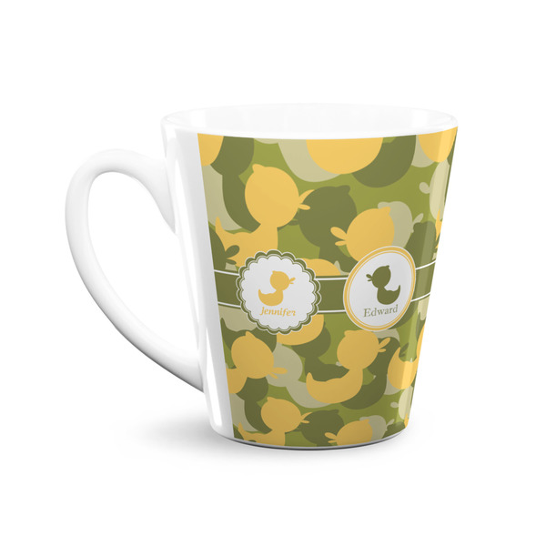 Rubber Duckie Camo 12 Oz Latte Mug - Front