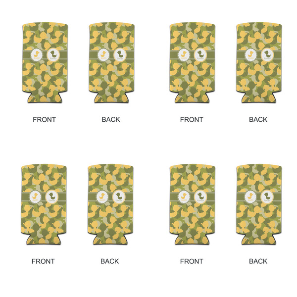 Rubber Duckie Camo 12oz Tall Can Sleeve - Set of 4 - APPROVAL