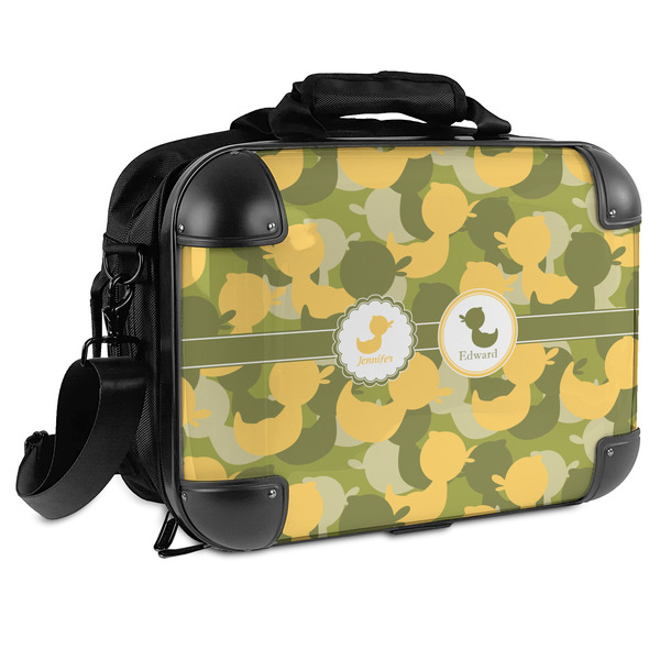 Custom Rubber Duckie Camo Hard Shell Briefcase (Personalized)