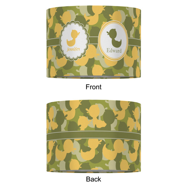 Rubber Duckie Camo 16" Drum Lampshade - APPROVAL (Fabric)