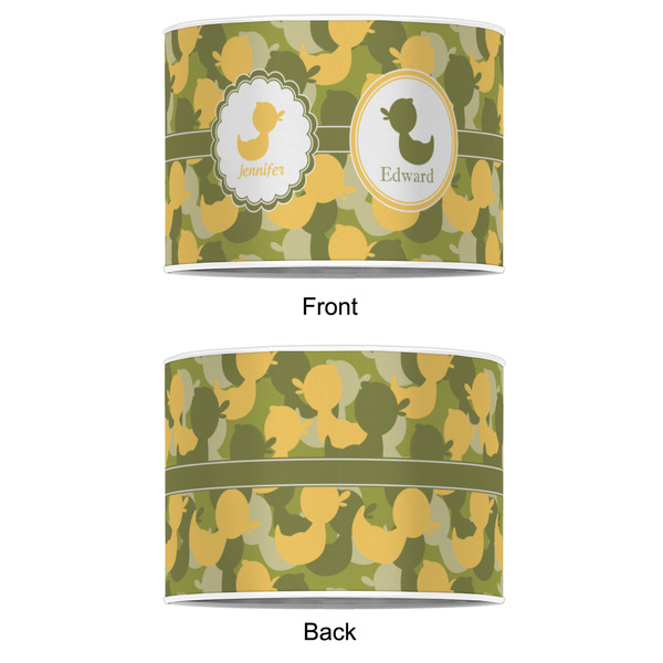 Rubber Duckie Camo 16" Drum Lampshade - APPROVAL (Poly Film)