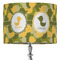 Rubber Duckie Camo 16" Drum Lampshade - ON STAND (Fabric)