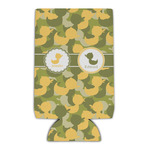 Rubber Duckie Camo Can Cooler (Personalized)