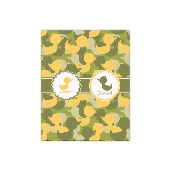 Rubber Duckie Camo 16x20 - Canvas Print - Front View