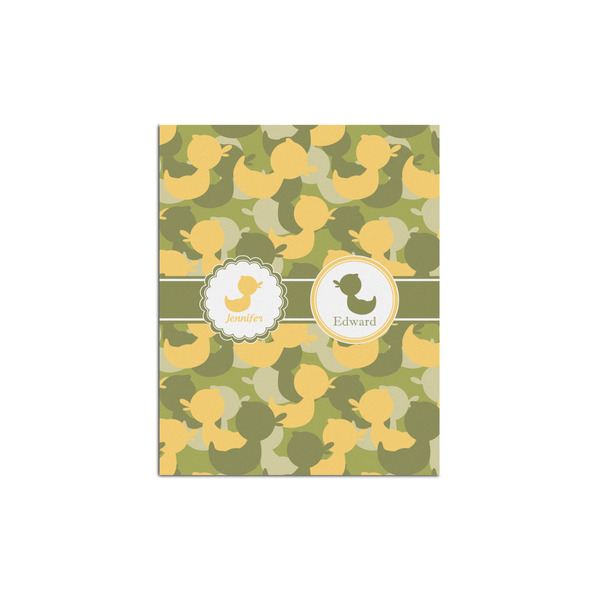 Custom Rubber Duckie Camo Posters - Matte - 16x20 (Personalized)