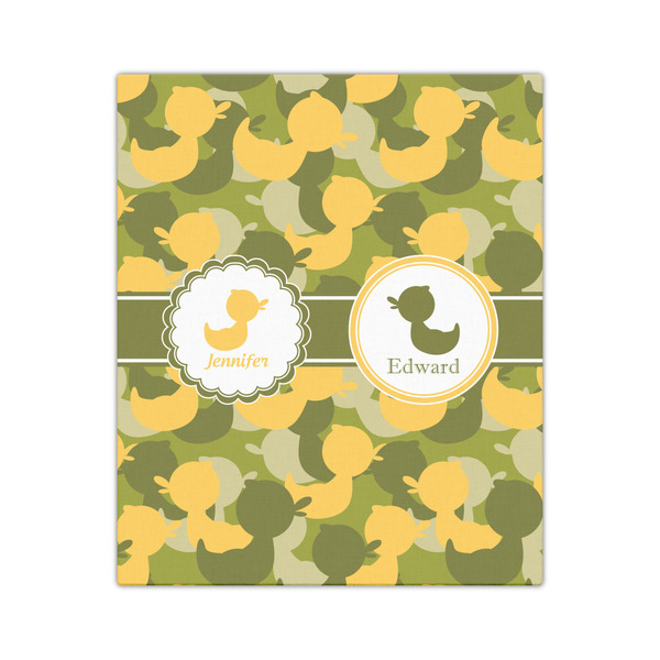Rubber Duckie Camo 20x24 - Canvas Print - Front View