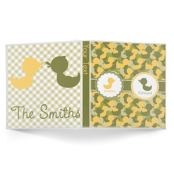 Rubber Duckie Camo 3-Ring Binder Approval- 1in